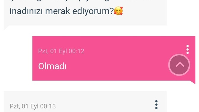 Sizde boyle sal*k insanlar mesaj atıyormu?