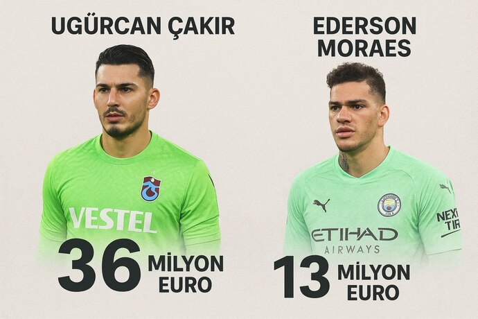 Ederson VS Uğurcan Çakır! Sizce Süper Lige hangi kaleci damga vuracak?