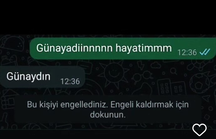 Günaydın illa üj bej n ile olmak zorunda mı 🙄?