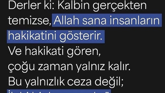 Kalbinizin temiz olduğunu düşünüyor musunuz?