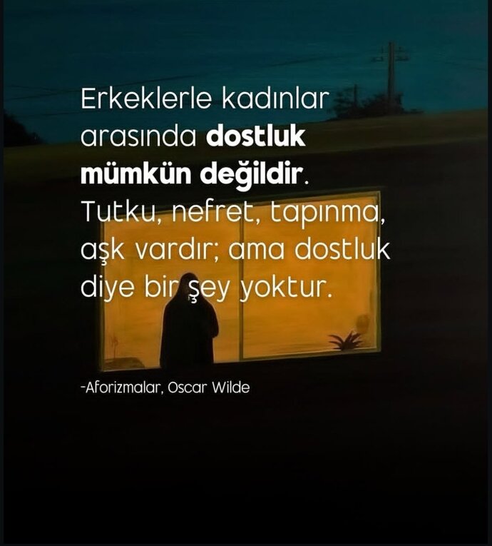 Erkekler ve kadınlar arasında dostluk mümkün değil midir?