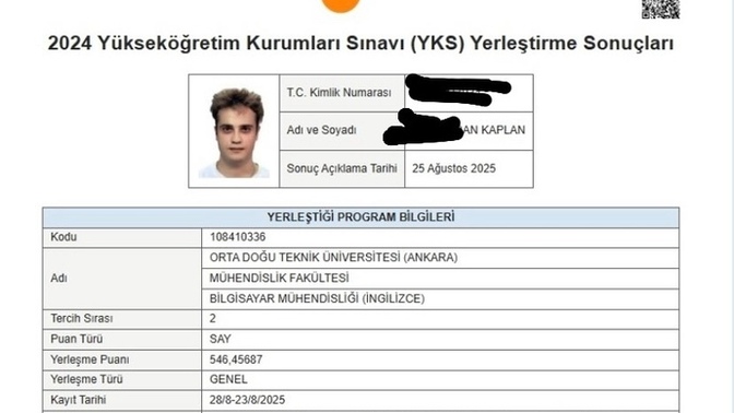 Sevincimi sizinle paylaşayım istedim 😇?