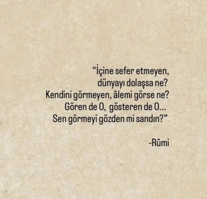 Sizce insan kendini tanımadan mutlu olabilir mi?