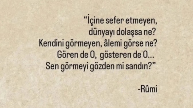 Sizce insan kendini tanımadan mutlu olabilir mi?