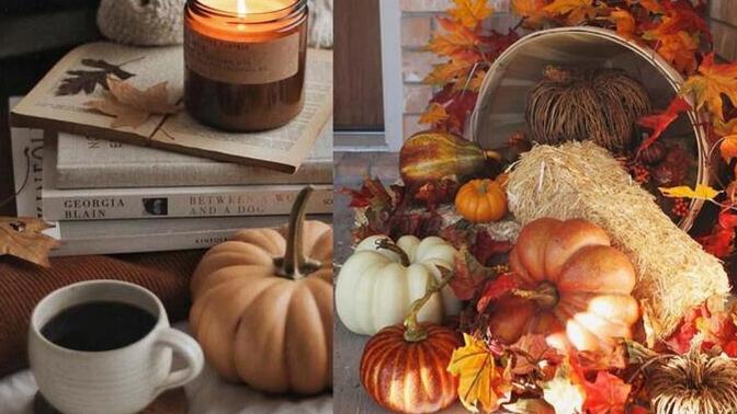 🎃 Balkona ya da pencere önüne küçük bir sonbahar köşesi yapsan, hangi objeleri koyardın?