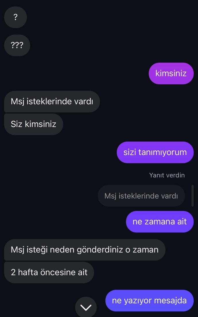 Arkadaşlar instagram’da tanımadığım biri beni tehdit ediyor ne yapabilirim?