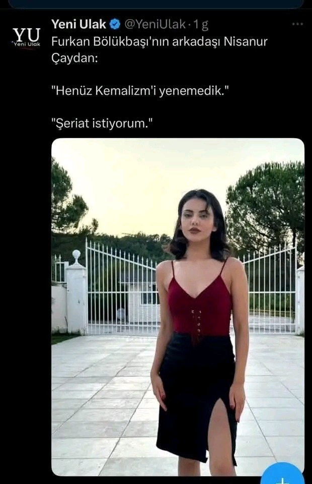Bu giyimle nasıl şeriat istiyor?