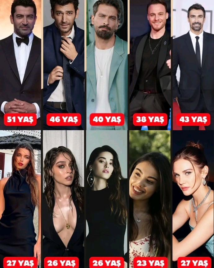 Dizi partnerleri arasındaki yaş farkı sosyal medyada gündem oldu. Siz bu konuda neler düşünüyorsunuz?
