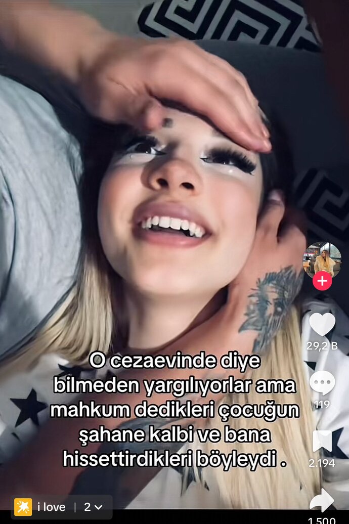 TikTokta cezaevi aşkları paylaşılıyor 😡 Neden böyle riskli kişilere aşık olunuyor?
