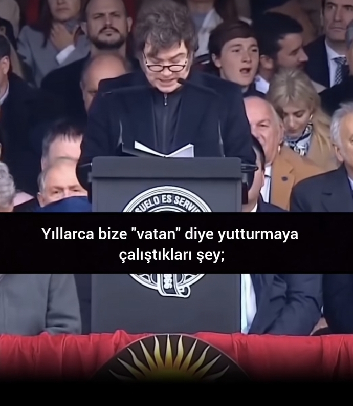 Javier Mileinin sözleri hakkında ne düşünüyorsunuz?