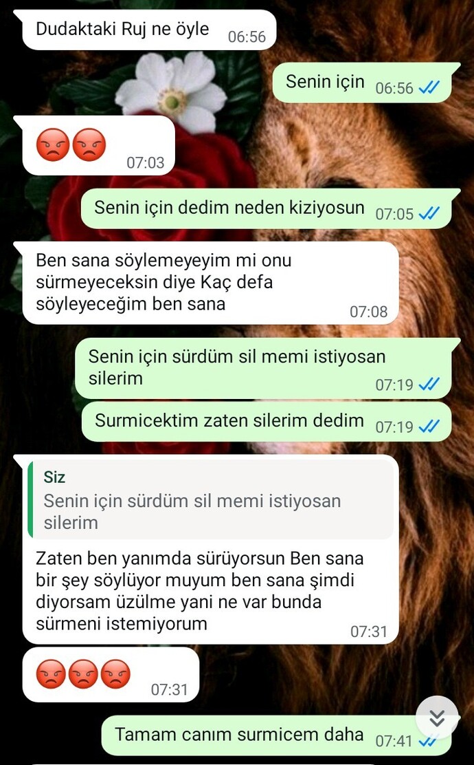 1 haftalık sevgilim var aynı iş yerindeyiz kıskançlık seviyesi ne sizce normal mi?