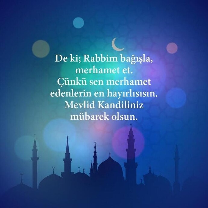 Mevlüt Kandiliniz Mübarek Olsun 📿🤲🏻Hayatınızda kandillerin önemi nedir?