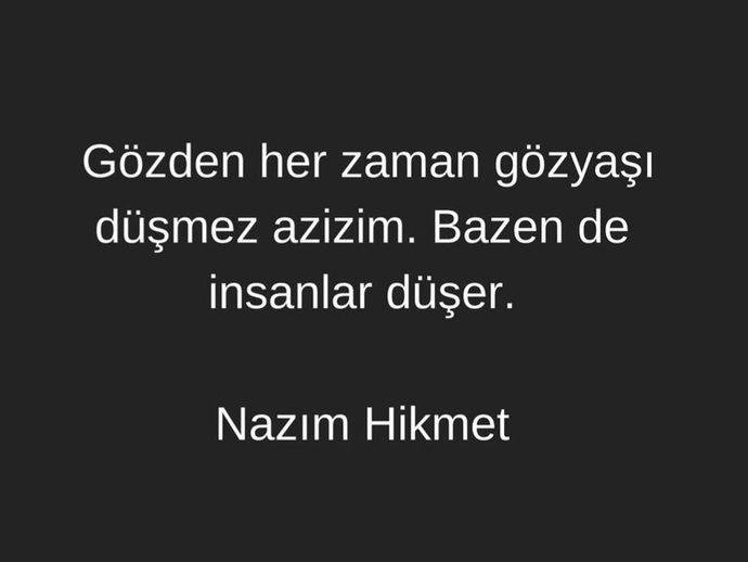 Geceye anlamlı bir söz bırak 😊😊?