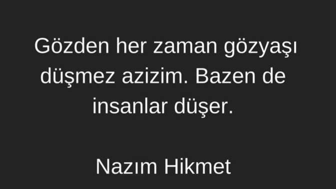 Geceye anlamlı bir söz bırak 😊😊?