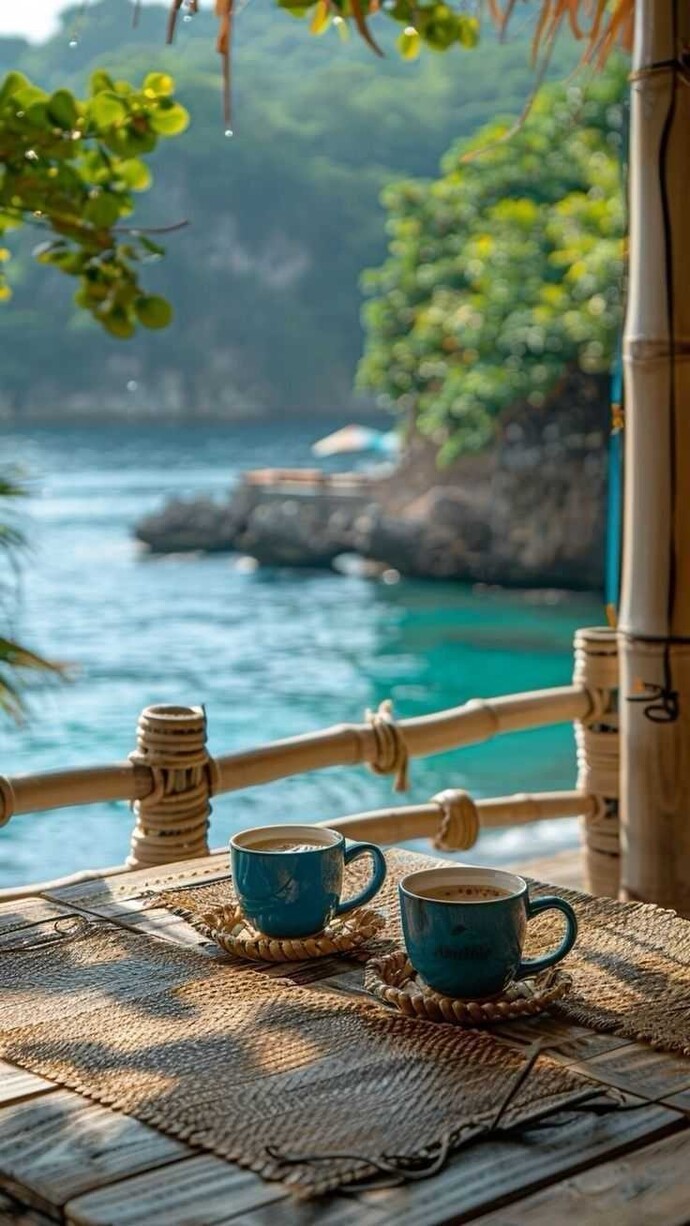 Deniz kenarında oturup dalga sesleri eşliğinde sevdiğin biriyle kahve içmek sana huzur verir mi?