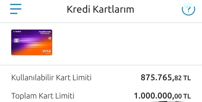 Kredi kartınızla ne almak isterdiniz?