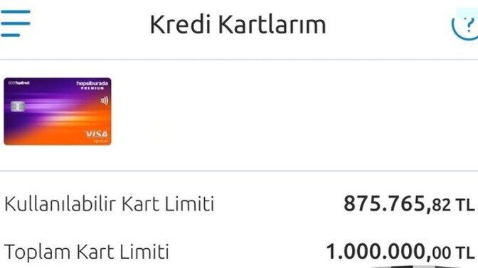 Kredi kartınızla ne almak isterdiniz?