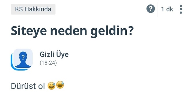 Ne kadar dürüstüz görüyorsunuz değil mi 🤣🤭?