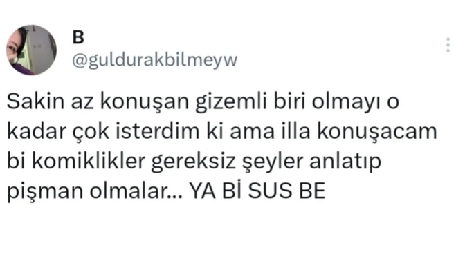 Her günün sonunda özeleştiri yapar mısınız?