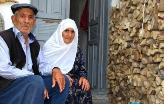 Yabancılarda vs türklerde yaşlı çiftler?