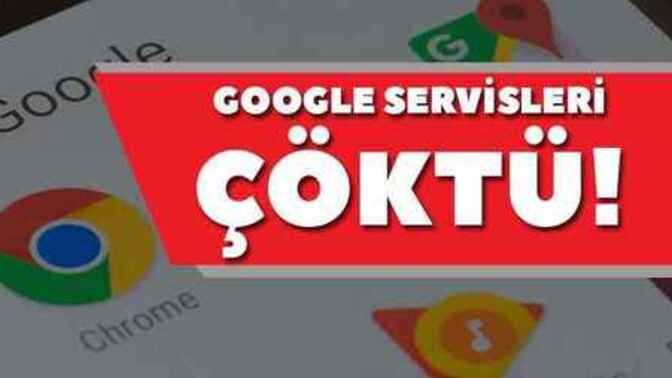 Google servisleri çöktüğü için şu an Google ile alakalı hiçbir şey çalışmıyor, sizde de durumlar aynı mı?