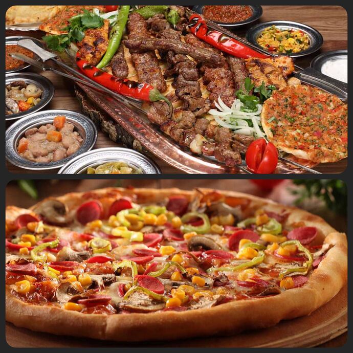 Karışık kebap mı, karışık pizza mı?