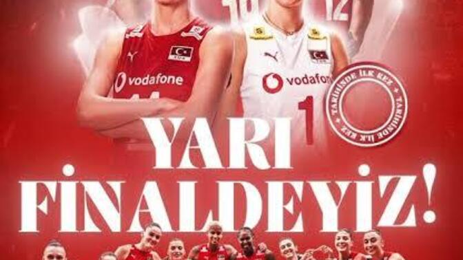 Kadınlar voleybol dünya kupasında filenin sultanlar yarı finalde. Artık finale yürür müyüz🇹🇷?