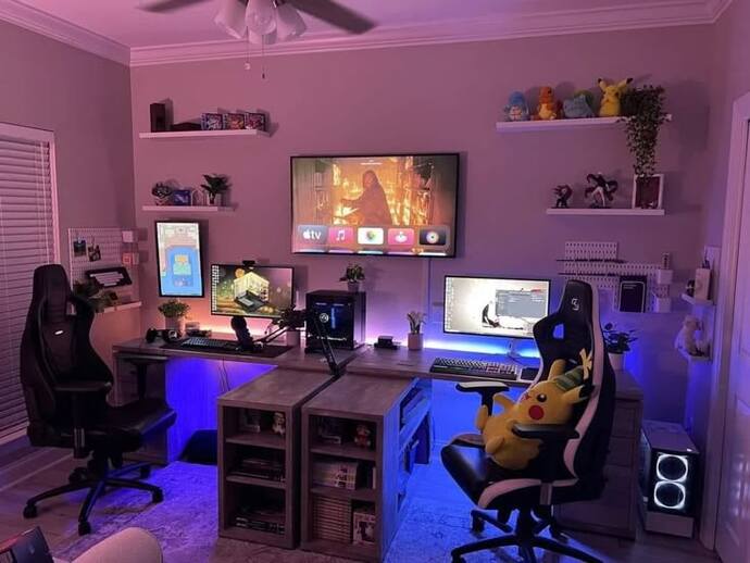 Eş adayınız ile şöyle bir gamer odasını düşünür müsünüz?