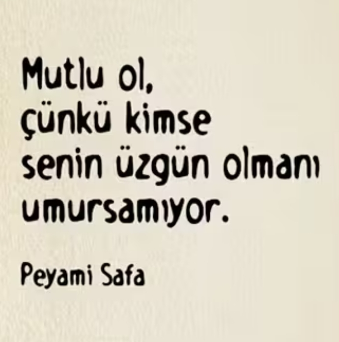 Üzgün olmanızı önemseyen insanlar var mı?