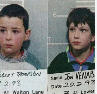 Jamesın katilleri Jon Venables ve Robert Thompson