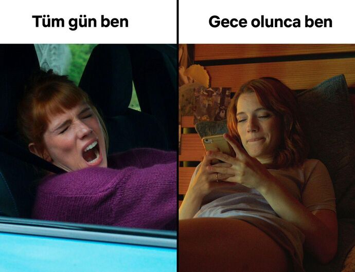 Gece vakti bedensel enerjinizin şarjı yüzde kaç oluyor?
