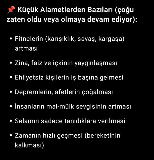 Kıyamet alametleri hakkında ne düşünüyorsunuz?