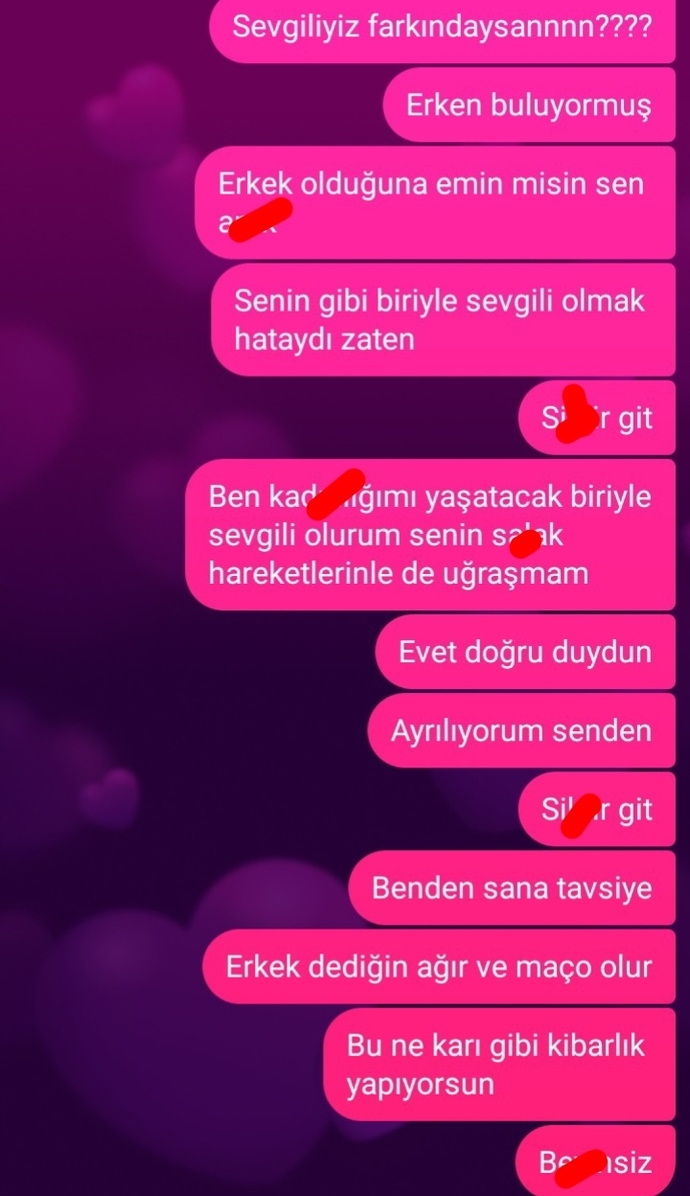 Sevgilim çok ezik olduğu için ayrıldım. Haksız mıyım?
