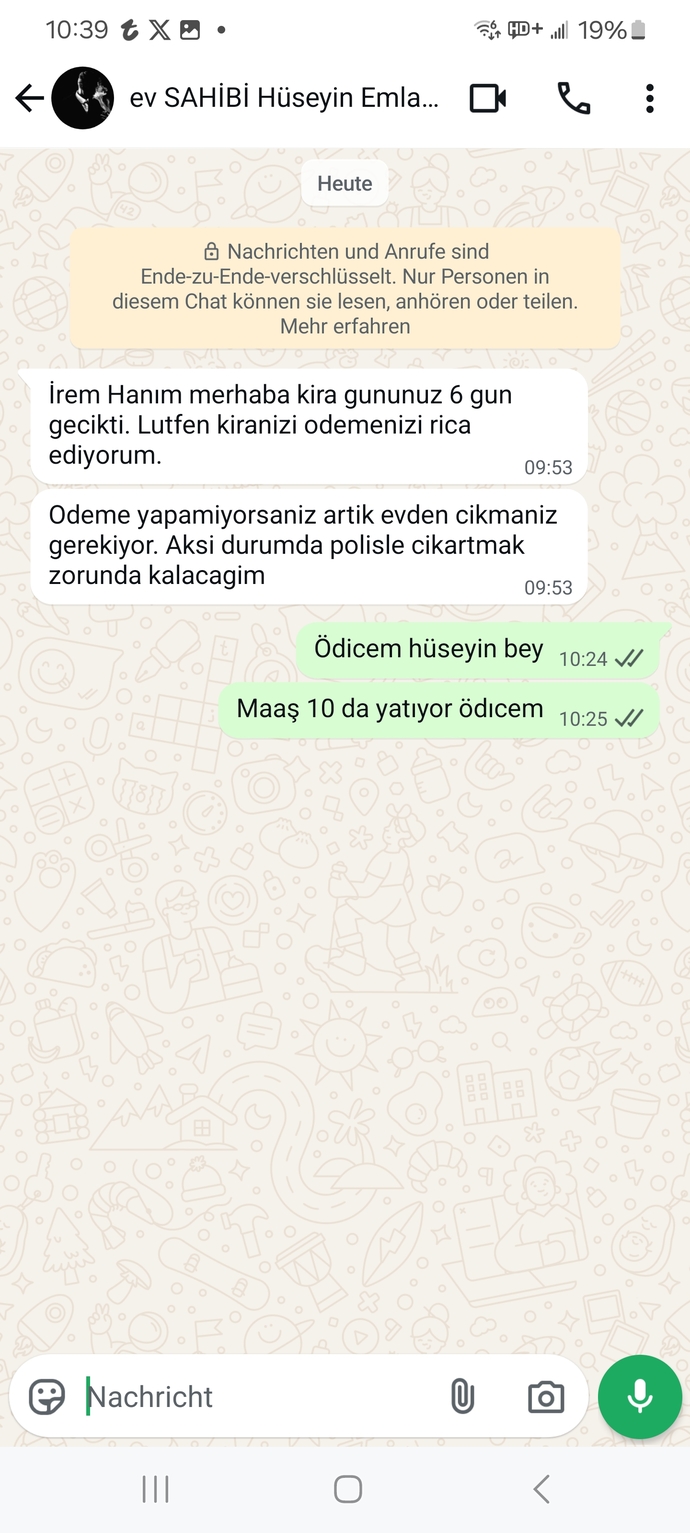 EEvden atabilirmi? Benim kontrat yok?