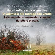 Yagmurun yagmasini saglayan Allah mi yoksa bilim mi?