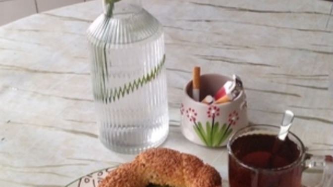 Çiçekli sofra kombinizasyonum nasıl olmuş 🌹🌿?