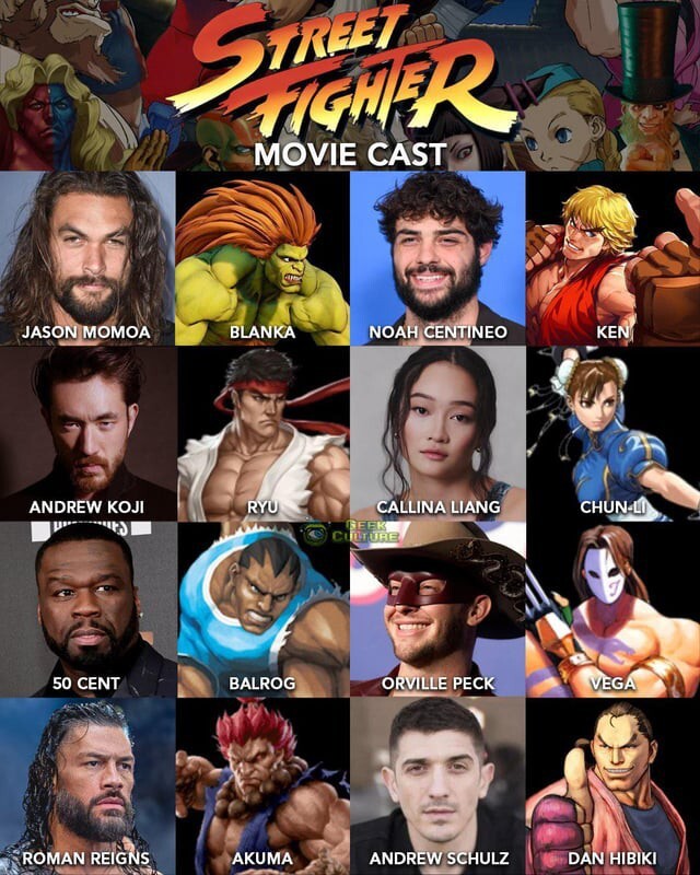 Yeni street fighter movie filmi kadrosunu beğendiniz mi?