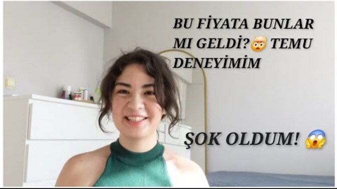 Temu'dan sipariş verdiniz mi? Temu'dan alışveriş yapar mısınız?