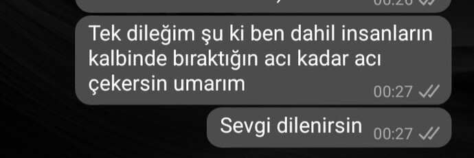 Böyle bir şey yazılsa size tepkiniz ne olurdu?