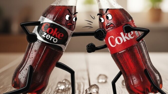 Tercihiniz Cola Zero mu Coca Cola mı?