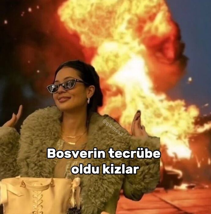 Eski sevgilinizi marka olarak tanımlayın gülmek istiyorum 😃?