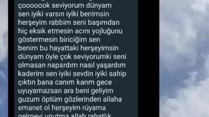 Iyi geceler mesajlari alındı mi?