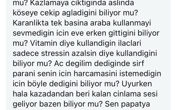 Madem bu kadar seviyordun niye ayrildin?