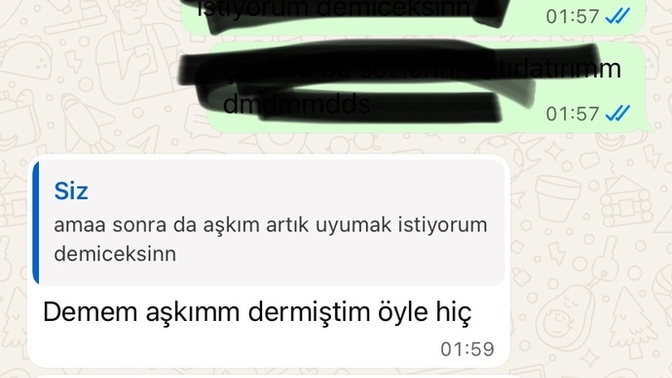 Yazıkları ne ima ediyor sizcee?