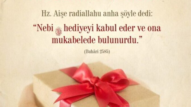 Hediyeleşmekten sevindirik olur musunuz?