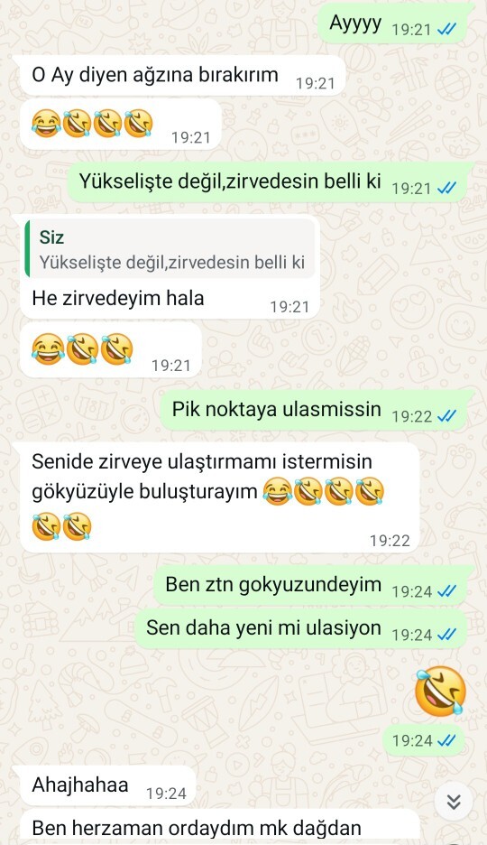 Eski sevgilimin bu konusma tarzı şaka mı?