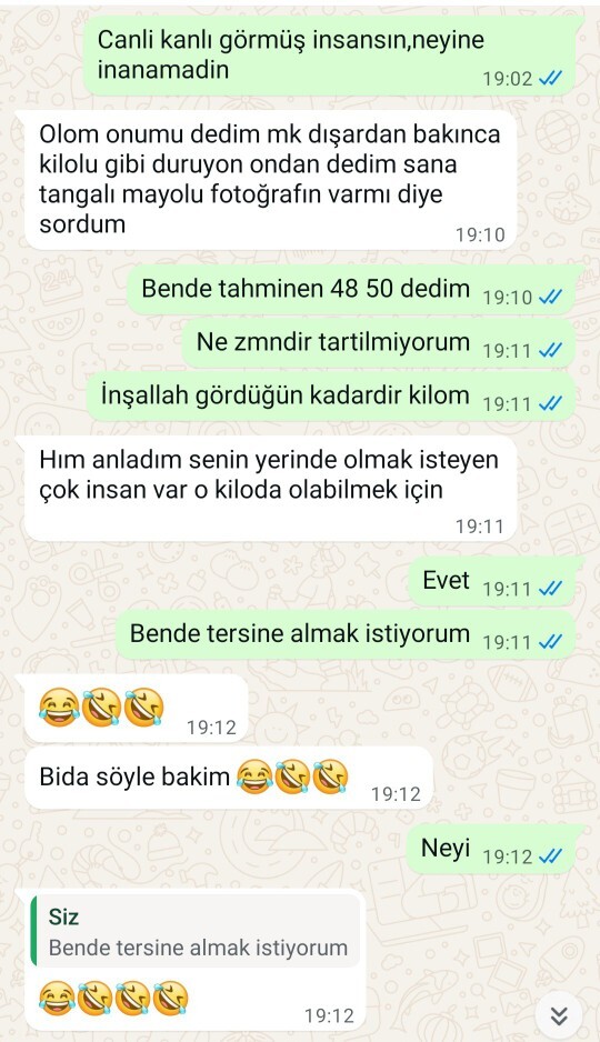 Eski sevgilimin bu konusma tarzı şaka mı?