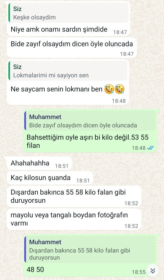 Eski sevgilimin bu konusma tarzı şaka mı?