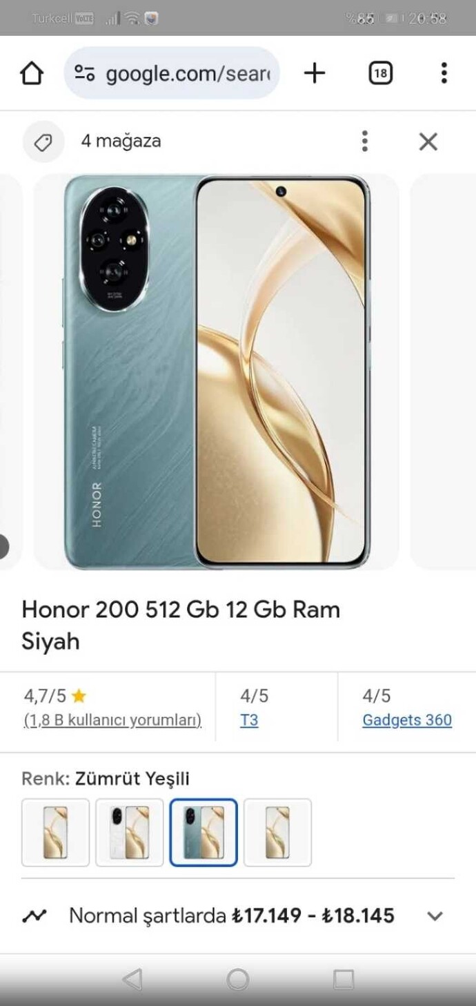 Honor telefon nasıl bunun kamerası efsane diyorlar?