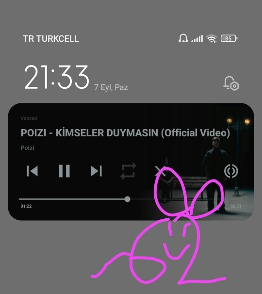 Ne dinliyosuunn🥲?